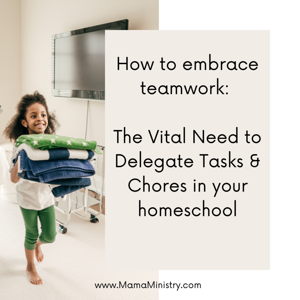 homeschool teamwork, homeschool resources, kids chores, chores by age, multi-age curriculum